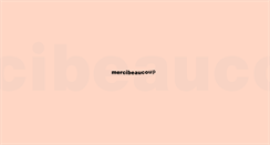 Desktop Screenshot of mercibeaucoup.jp